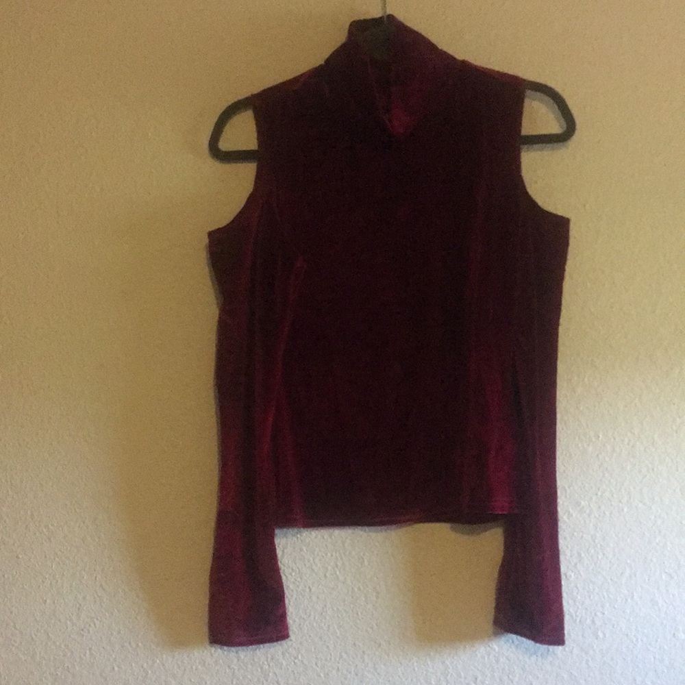 🔥3for$25🔥Turtleneck cutout shoulder top